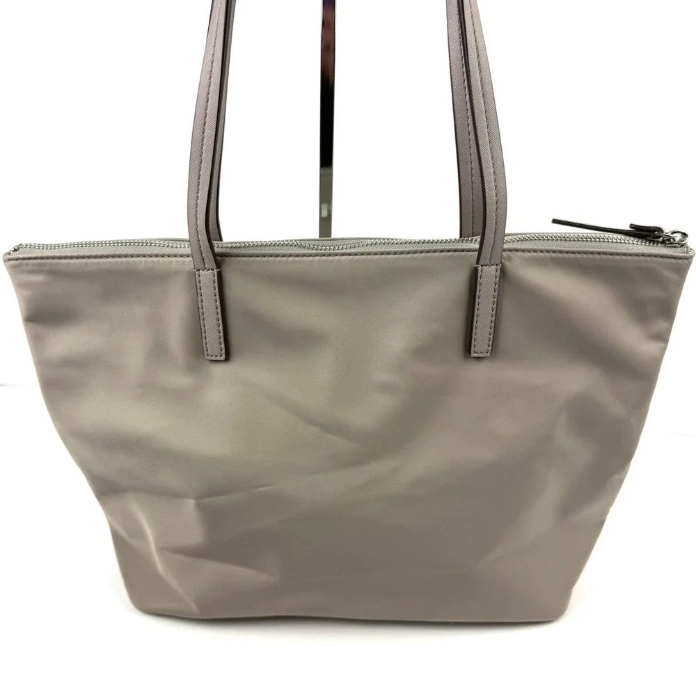 Kate Spade Lida May Street‎ Handbag Taupe Gray Shoulder Bag Purse Brand New